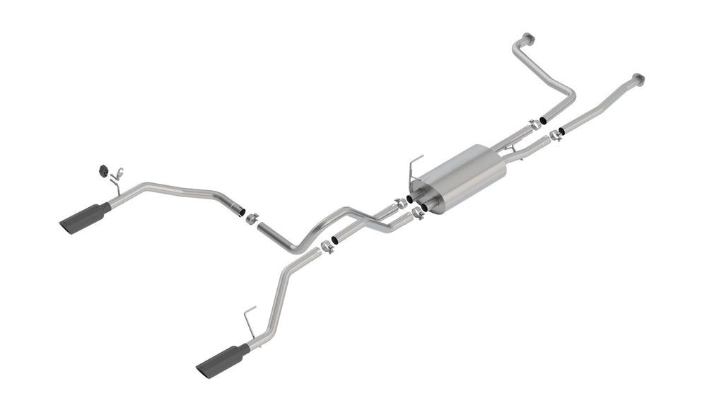 S-Type Mandrel-Bent Cat-Back Exhaust System