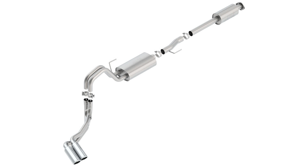 S-Type Cat-Back Exhaust System, Stainless Steel