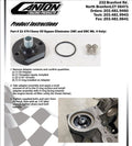 Billet Aluminum Oil Filter Adapter
