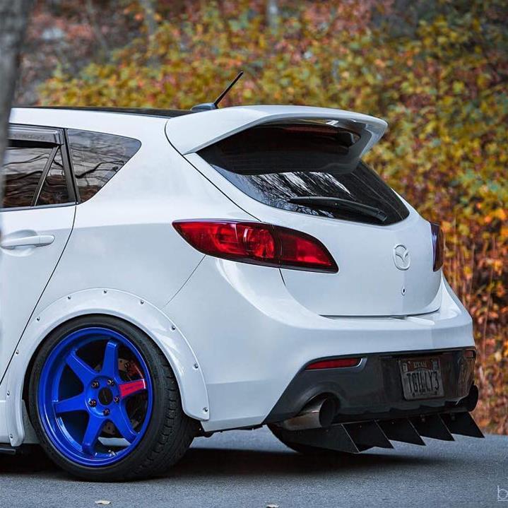 Clenched 1.6 Inch Wide Fender Flare Kit