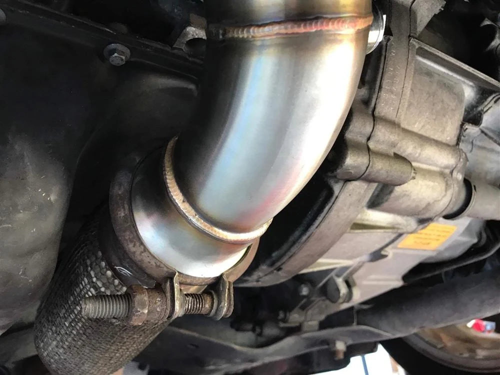 Catted Downpipe 2.5" Mandrel-Bent