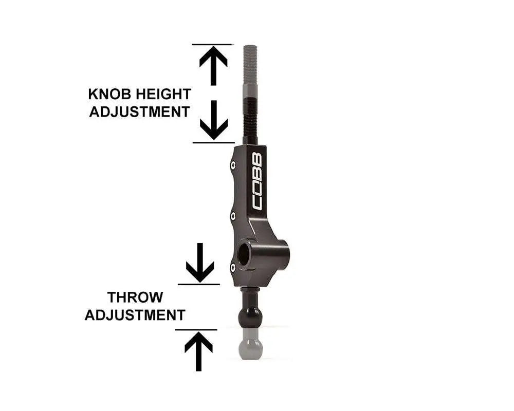 5-Speed Double Adjustable Short Throw Shifter