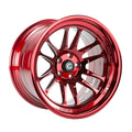 XT-206R 18x9.5 +10mm 5x114.3 Gloss Hyper Red Wheel