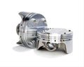 Forged Piston Set, 9.5:1 Compression, -5.1cc Dish