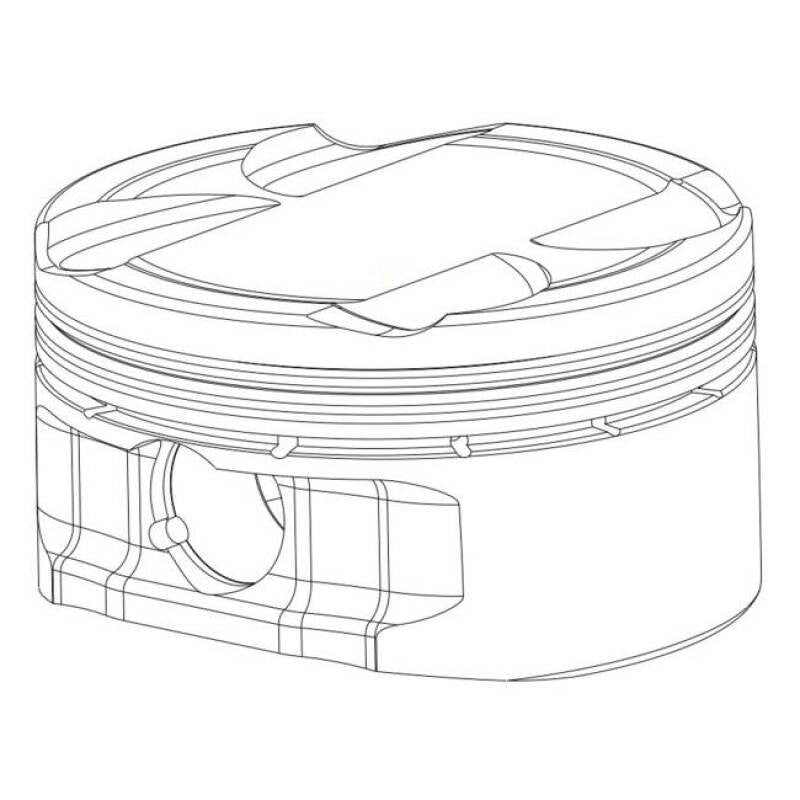 SC7160-4 Forged Piston Set