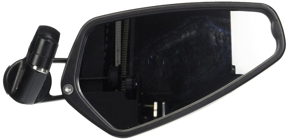 Billet Aluminum Mirror with Convex Lens