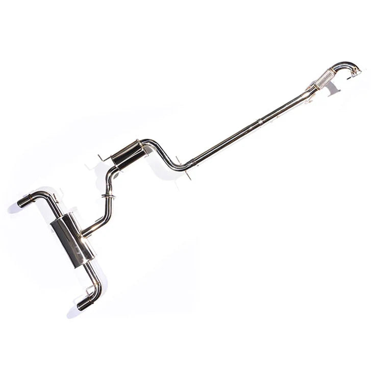 3" Turbo-Back Exhaust System w/ High-Flow Cat