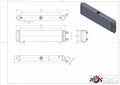 Universal Dual-Pass Oil Cooler