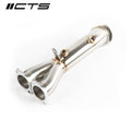 Turbo Cat-less Downpipe for BMW N55 Single Turbo (3" to