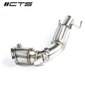 4-Inch Mandrel-Bent Downpipe w/ High-Flow Cat
