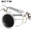 4-Inch Mandrel-Bent Downpipe w/ High-Flow Cat
