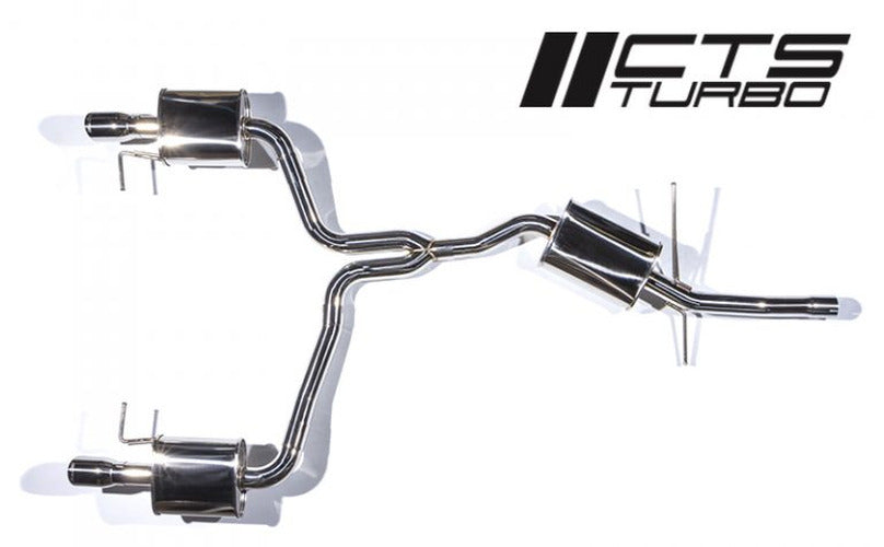 B8 A4 2.0T Dual Exhaust Cat-Back System