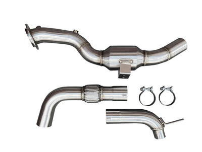 3" Stainless Steel Catted Downpipe