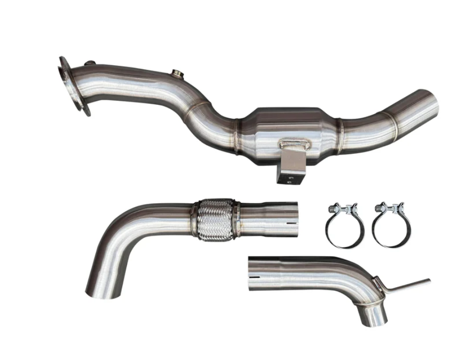 3" Stainless Steel Catted Downpipe