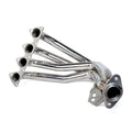 4-1 Brushed Stainless Steel Header Set
