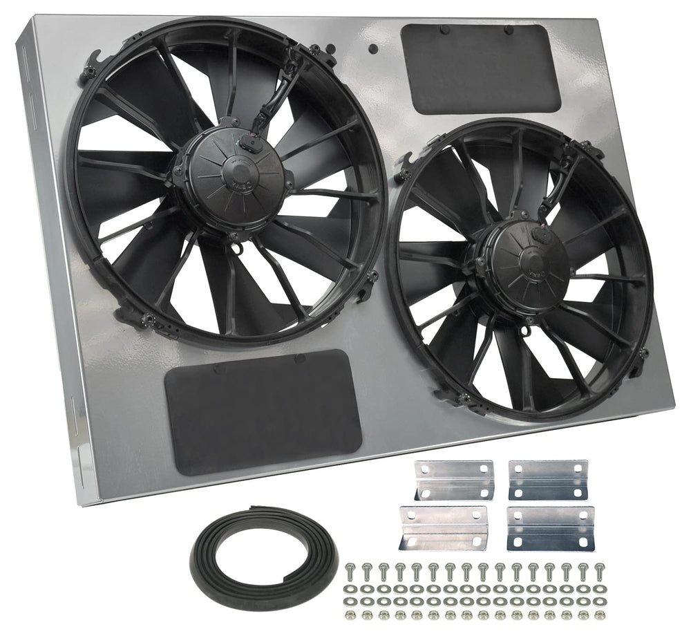 26" x 18" Dual Electric Fan and Shroud Kit