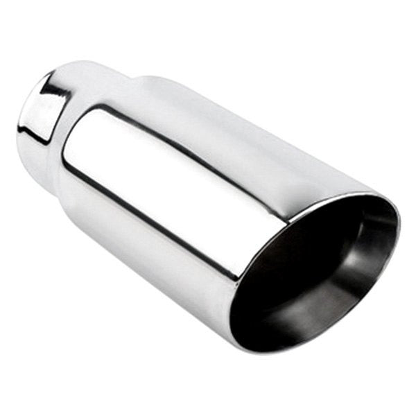 4" Outlet Angle-Cut Double-Wall Exhaust Tip