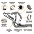 Full-Length Headers w/ 1.75" Primary, 3" Collector