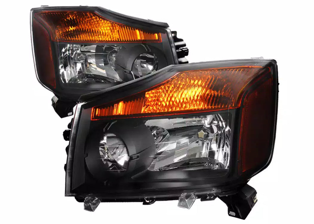 Black Euro Headlights
