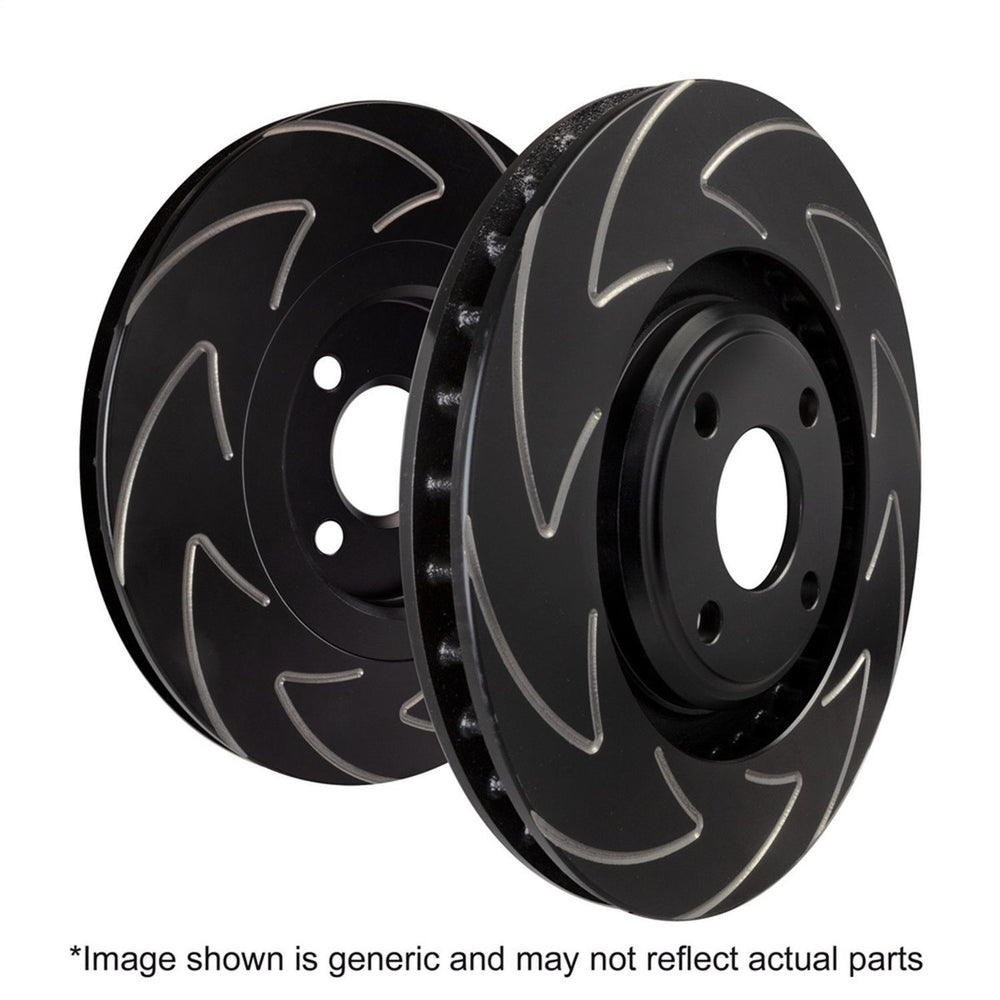 Blade-Slot 1-Piece Front Brake Rotor