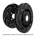 Blade-Slot 1-Piece Front Brake Rotor