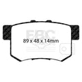 Yellowstuff 4000 Series Rear Brake Pad Set