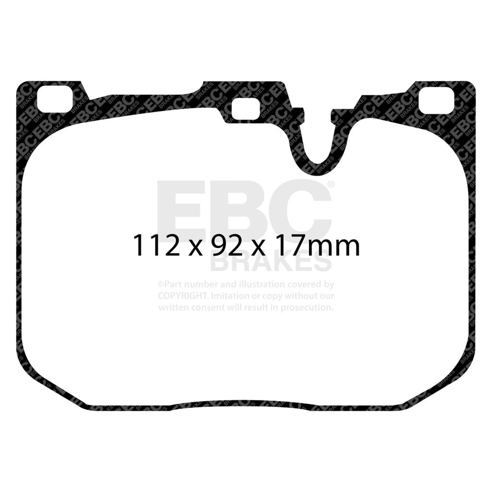 Yellowstuff Aramid Fibre Brake Pads