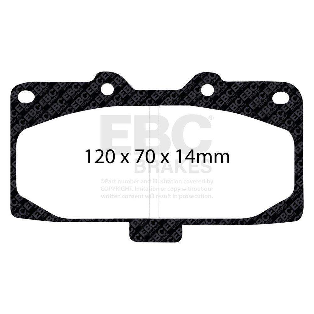 Greenstuff 2000 Series Semi-Metallic Brake Pads