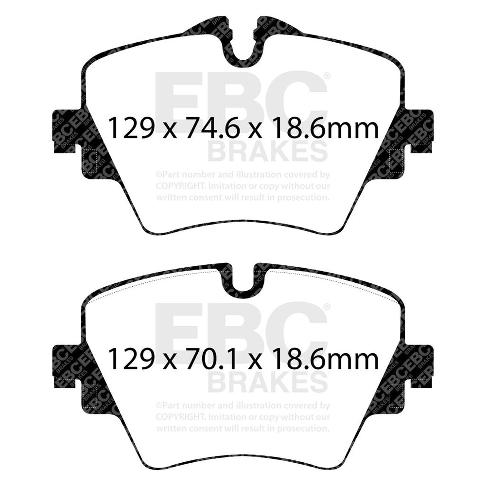 Yellowstuff Street and Track Brake Pads