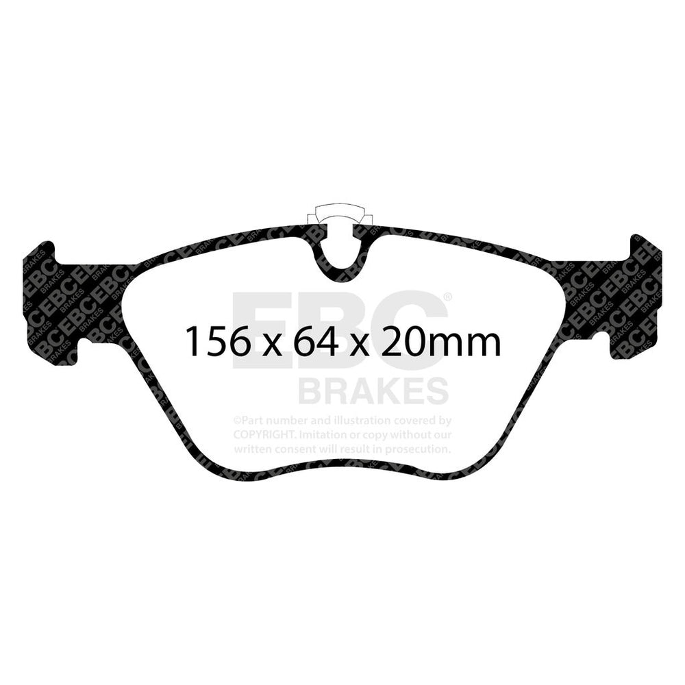 EBC Yellowstuff Performance Street/Track Disc Brake Pad Set