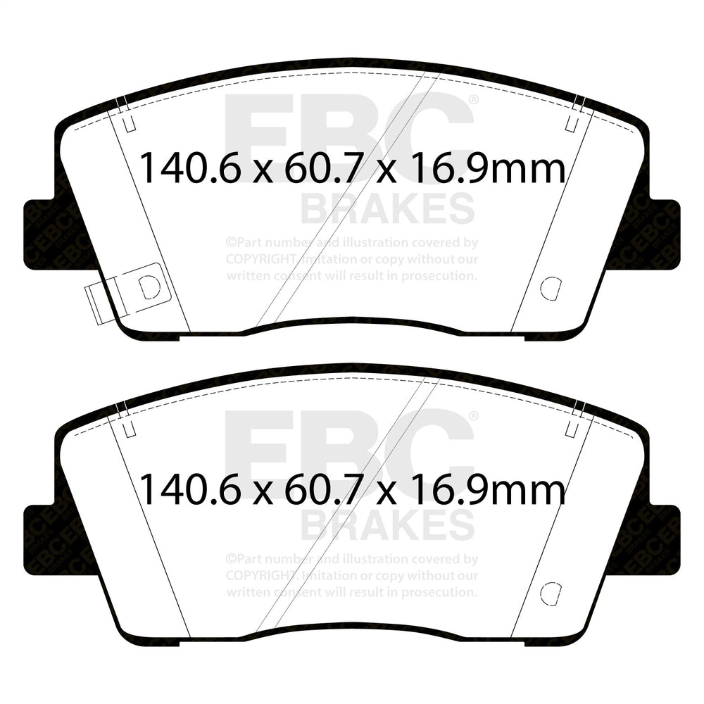Yellowstuff Front Brake Pads