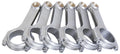 H-Beam Connecting Rod Set, 5.590" Length, 22mm Pin