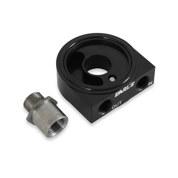 Sandwich Oil Filter Adapter w/ 3/8" NPT Port