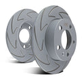Rear Disc Brake Rotors "V" Slot