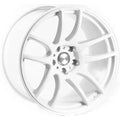 SR08 18x9.5 +35 5x120 Gloss White Wheel