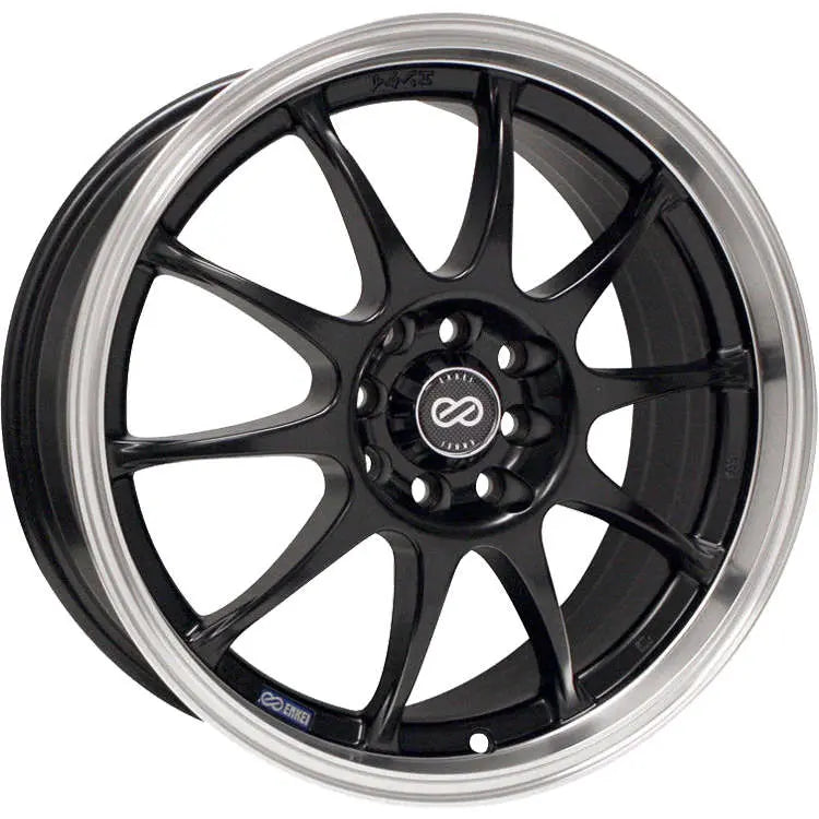 J10 16x7 +38 5x100/5x114.3 Machined Lip Wheel