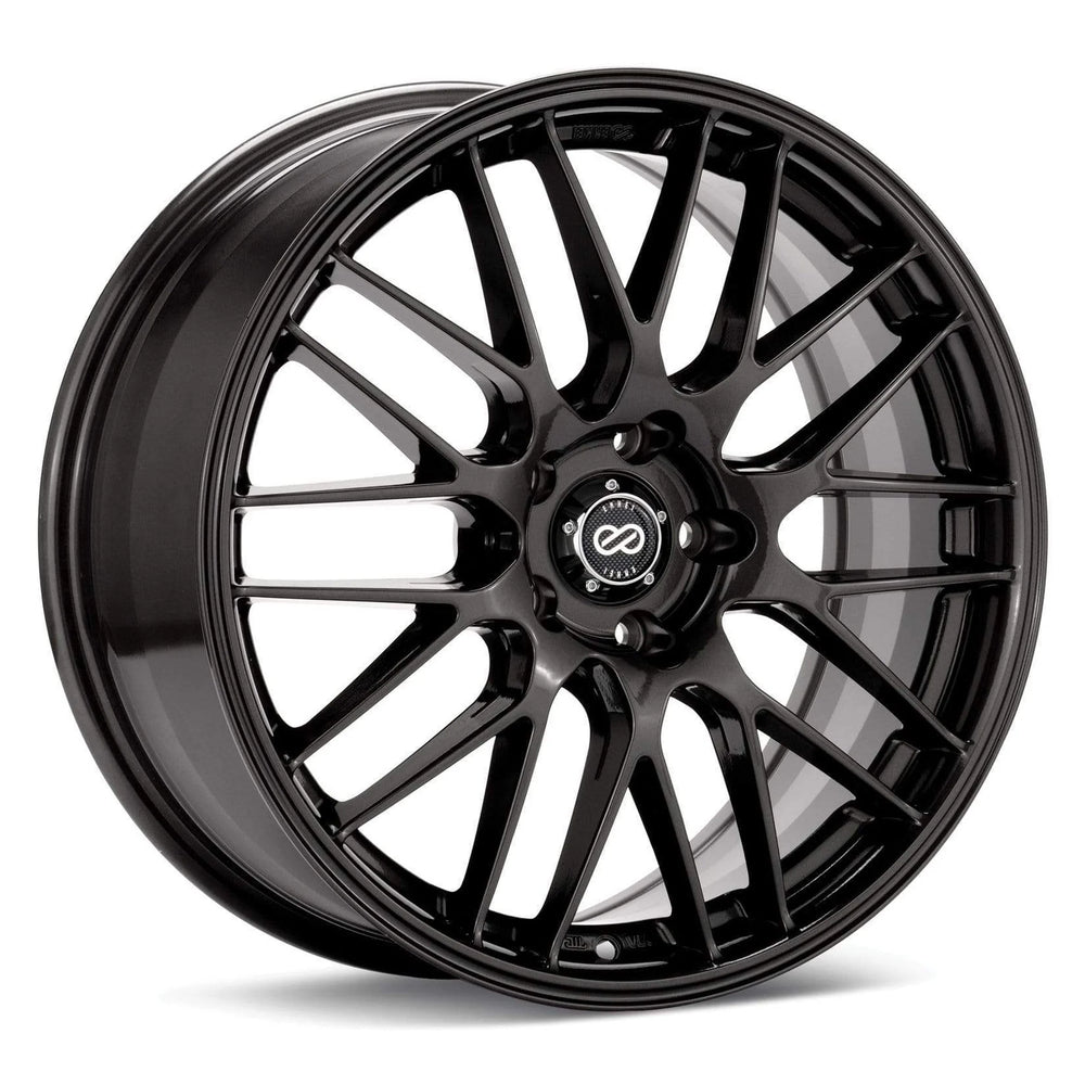 EKM3 17x7 5x114.3 45mm Offset Gunmetal Gray Alloy Wheel