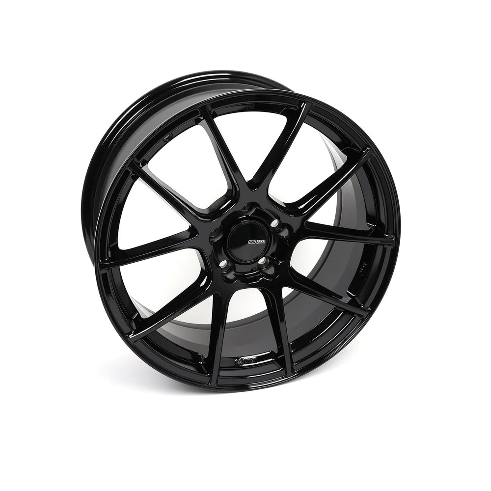 TSV 18x8 +35 5x114.3 Gloss Black Mesh Alloy Wheel