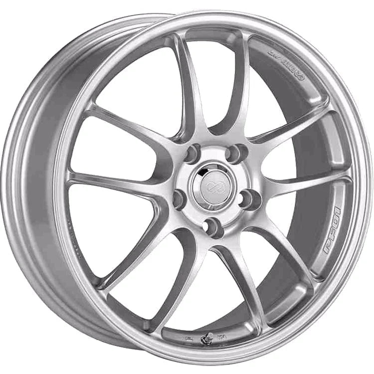 PF01 18x8 +40mm 5x110 Silver Wheel
