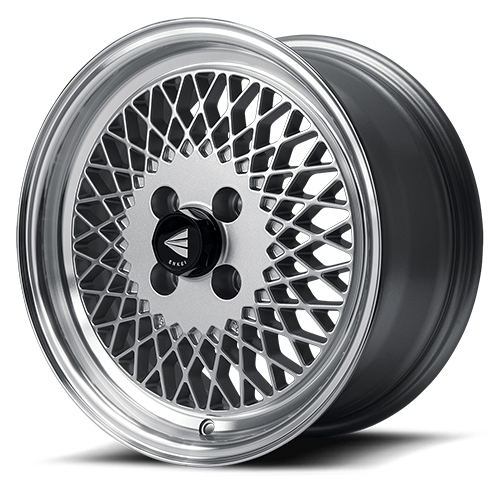 15x8 4x100 25mm Silver Wheel