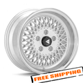 15x8 4x100 25mm Silver Wheel