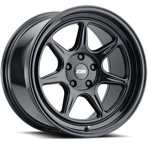 CR7 18x9.5 +22 5x100 Gloss Black Monoblock Wheel