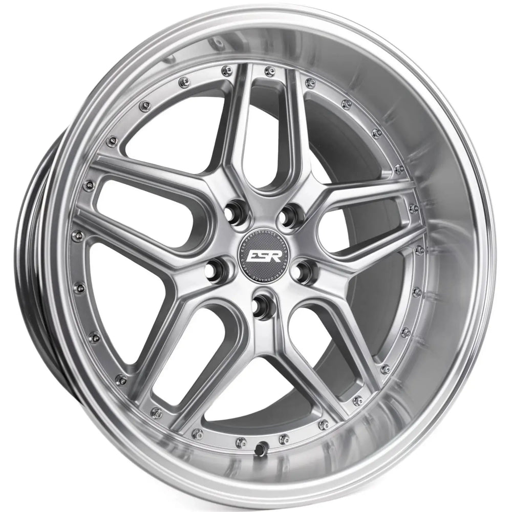 CS15 18-Inch 5x120 Hyper Silver Rotary Forged Wheel