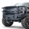 Premium Grille Guard Front Winch Bumper