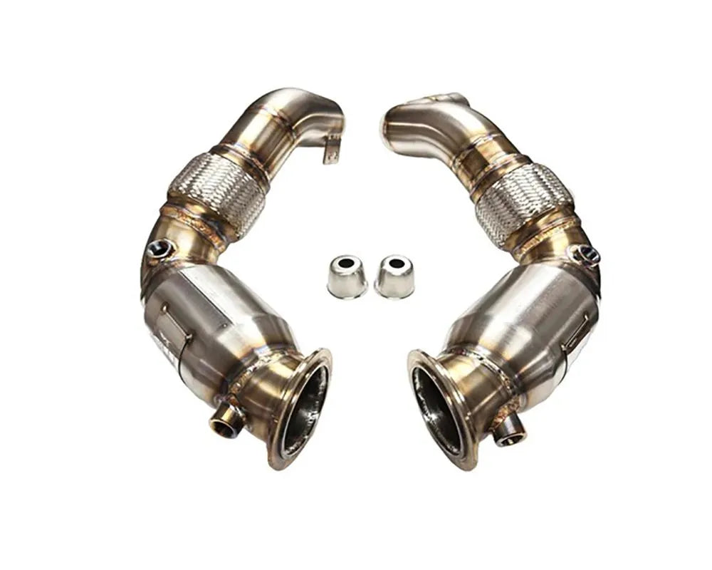 N63 200 CEL Catted Downpipes