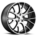 FR 70 20x9.5 +15mm 5x115mm Gloss Black Machined Face Wheel