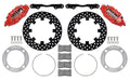 Wilwood 2019 Polaris Turbo UTV6 Front Kit 11.25in Drilled - Red