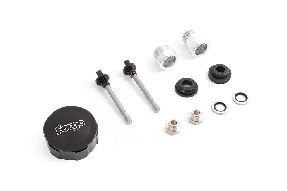 Twin Catch Can and Coolant Expansion Tank System