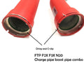 Aluminum Charge Pipe Kit with 1/8" NPT Fitting
