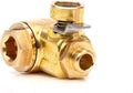 Brass Engine Oil Drain Valve M14-1.5 x 0.55 Inch